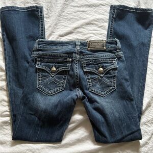 Miss Me Women's Dark Blue Boot Cut Jeans